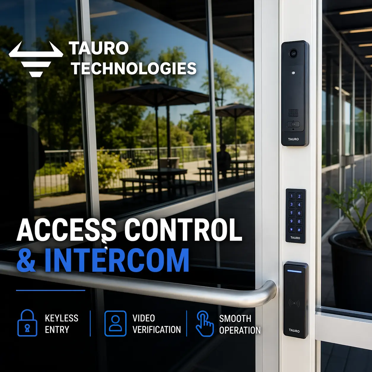 Tauro Technology access control and keyless entry project visualization